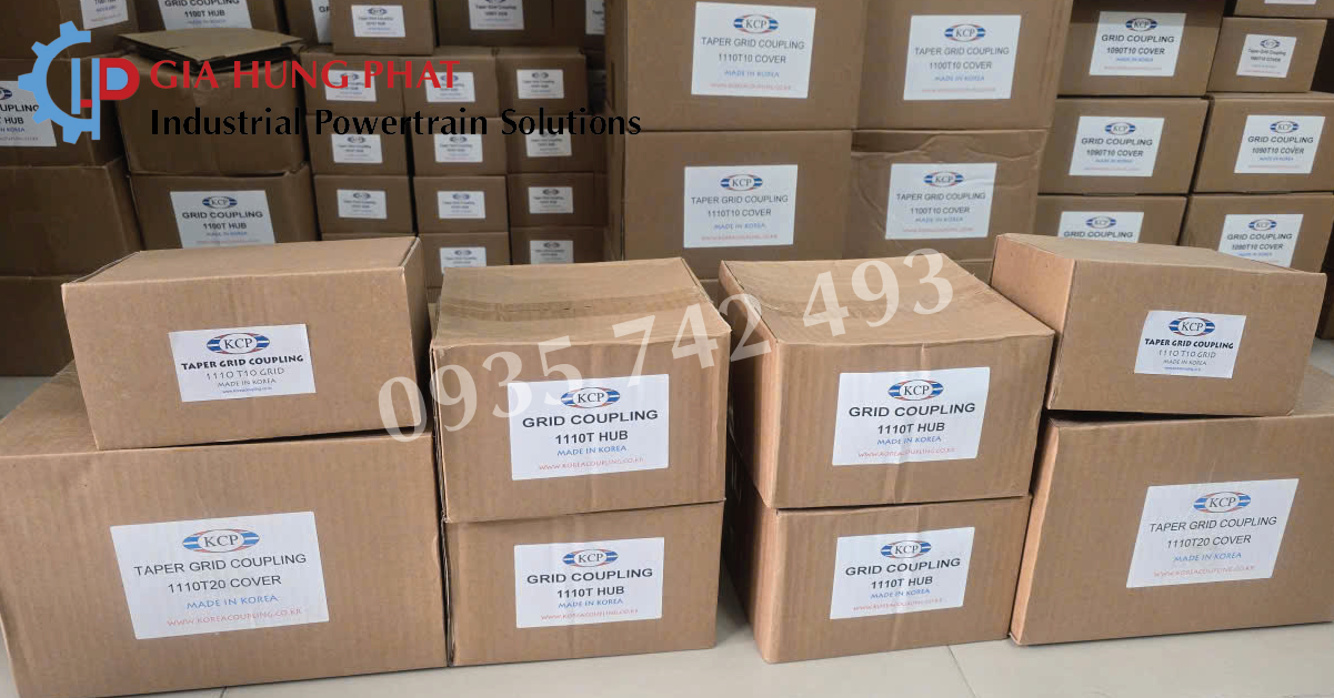 Ứng dụng khớp nối lò xo thép KCP
