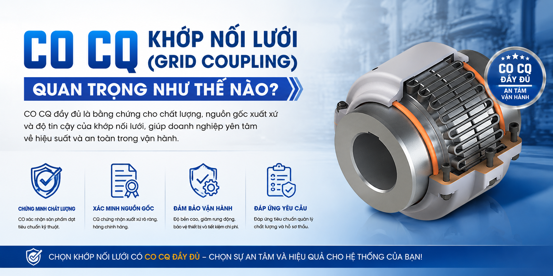 CO CQ khớp nối lưới (Grid Coupling) quan trọng như thế nào