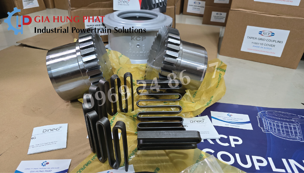 Khớp nối lò xo cho motor
