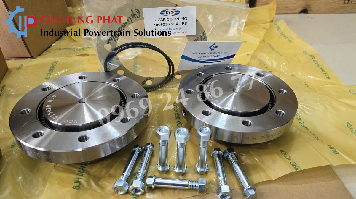 Khớp nối răng sử dụng cho cầu trục