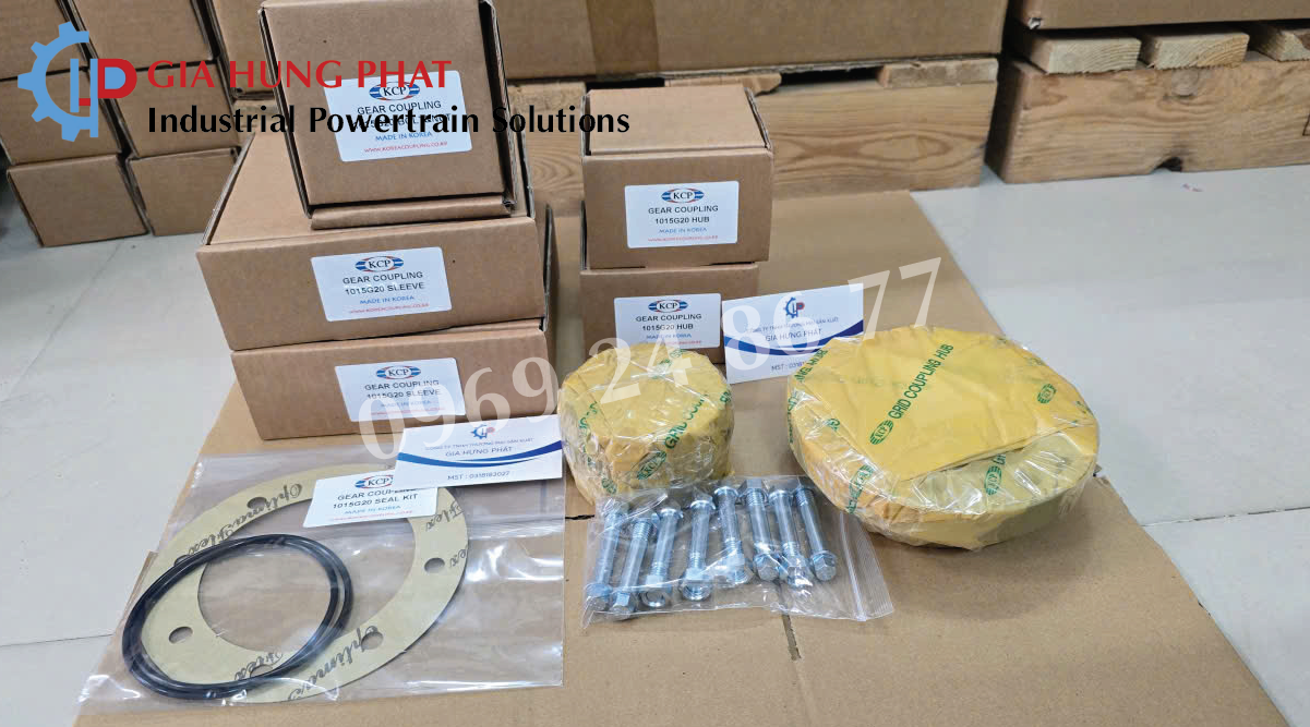 Khớp nối răng sử dụng cho cầu trục