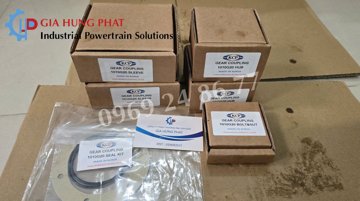 Khớp nối răng sử dụng cho thiết bị khai thác mỏ